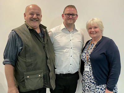 Mid Devon Council Leadership Group - Simon Clist, Luke Taylor and Jane Lock